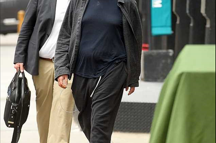 Matthew Perry disheveled as he emerges for the first time in two years